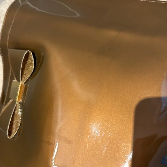Ted baker brown gold shoulder bag - Picture 3 of 7